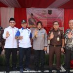 Kepala Kejaksaan Negeri Kabupaten Bekasi Hadiri Pemusnahan Barang  Bukti Yang Sudah Berkekuatan Hukum Tetap